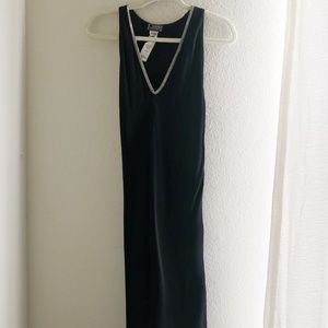 Vintage Gianni Versace Black Chain Dress